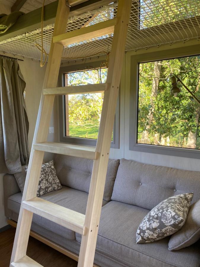 Jolie Tiny House Sous Les Grands Arbres Villa Cholet Luaran gambar